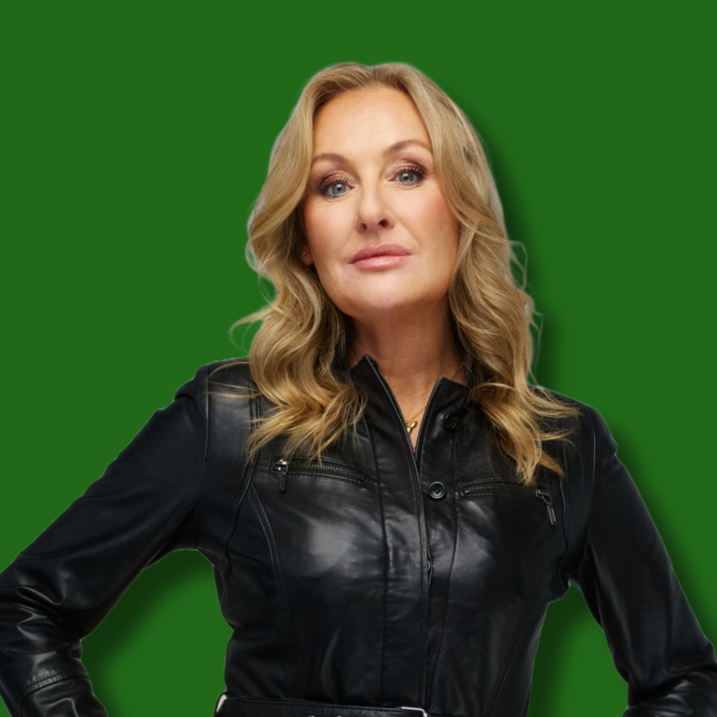 MacDowall Jessica på grön bakgrund